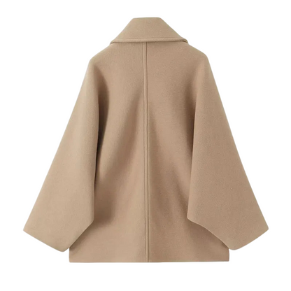 Jessy – Manteau beige de mi-saison pour femmes