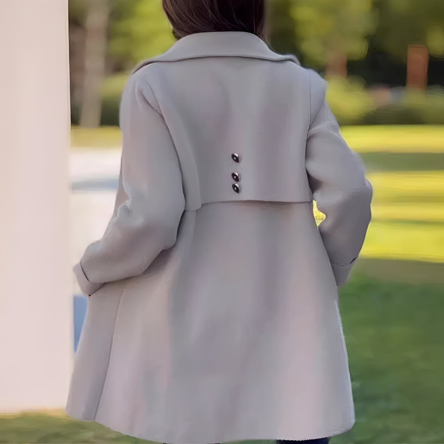 Amelia - Modischer und zeitgemäßer Fleece-Mantel für Damen