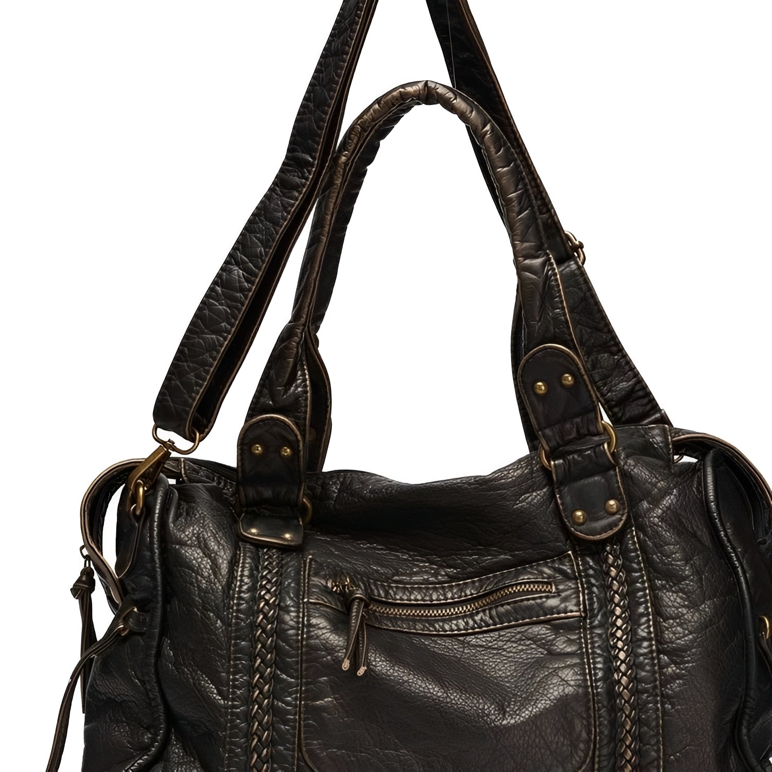 Hollie – Sac à main chic avec fermeture éclair pour femmes