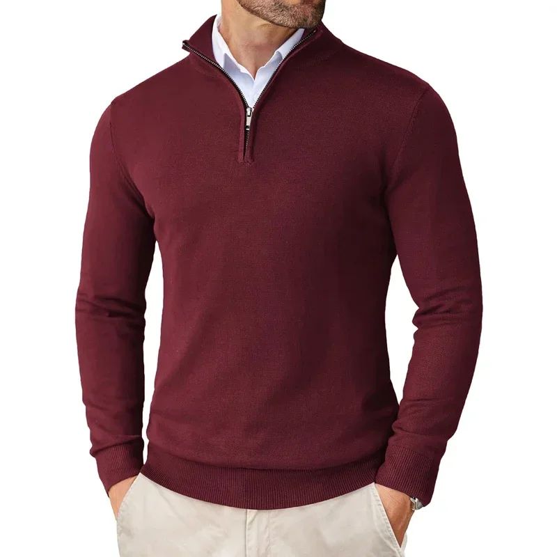 Bowen - Pull zippé moderne pour homme