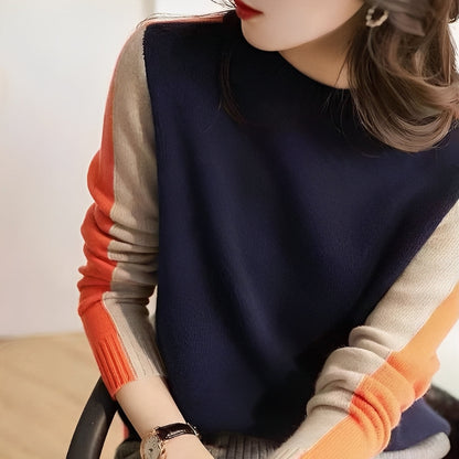 Allie - Eleganter gestreifter Damenpullover