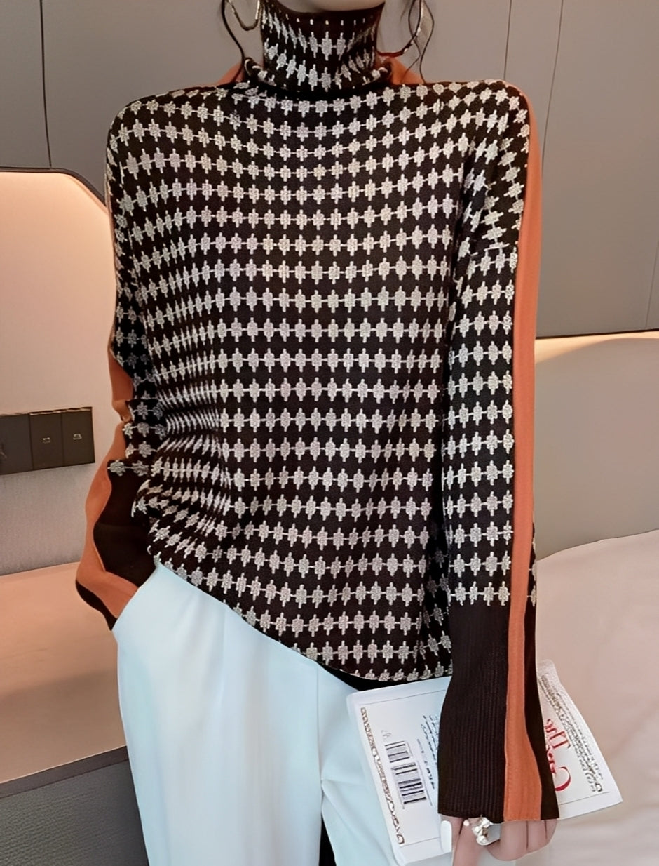 Bryony - Pull élégant à col roulé pour femmes