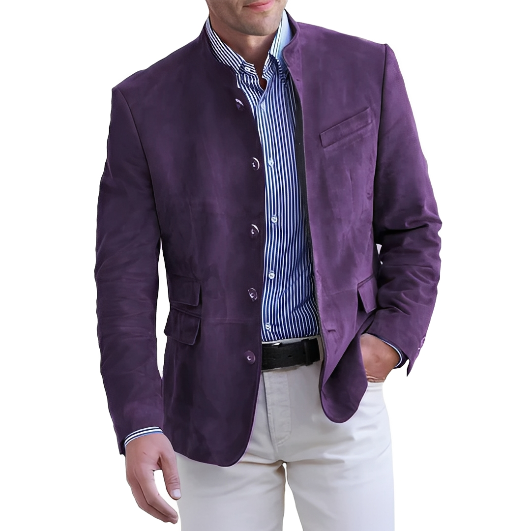 Elmer - Manteau chaud à boutons pour homme