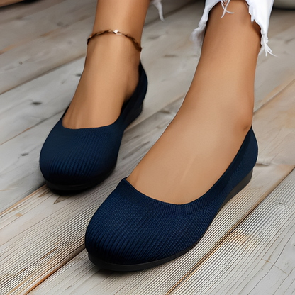 Karryle - Bequeme Damenschuhe mit rundem Vorderteil