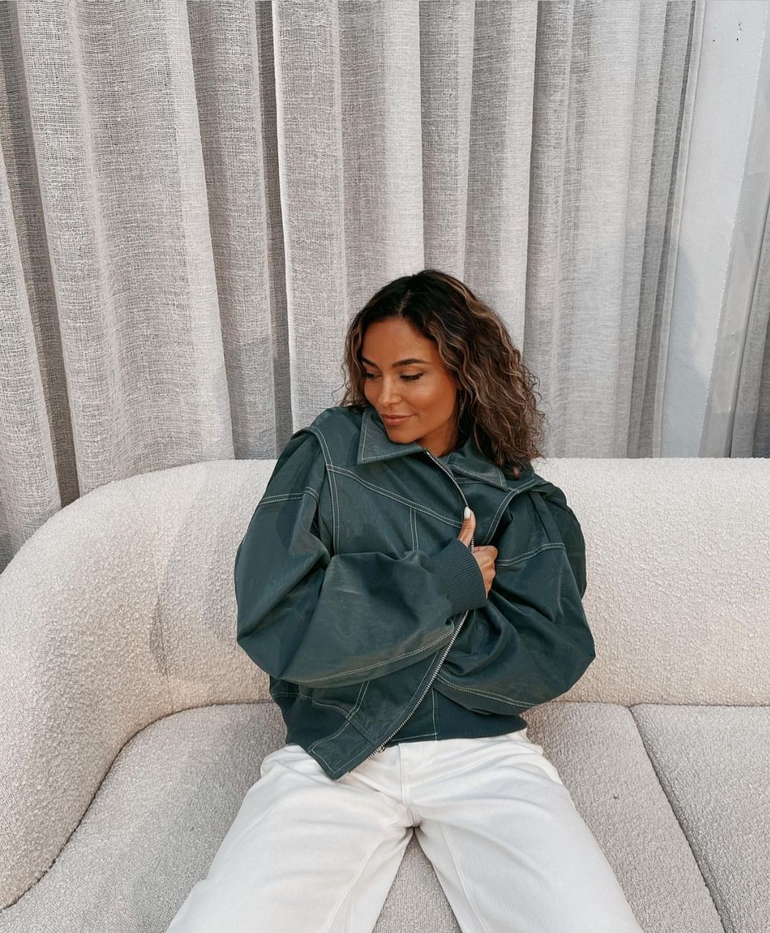 Lucia – Veste Bomber Oversize