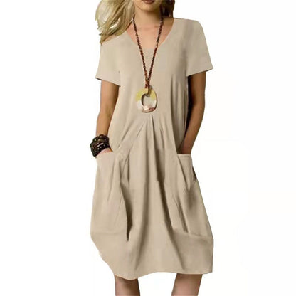 Antje - Knee-length dress for women
