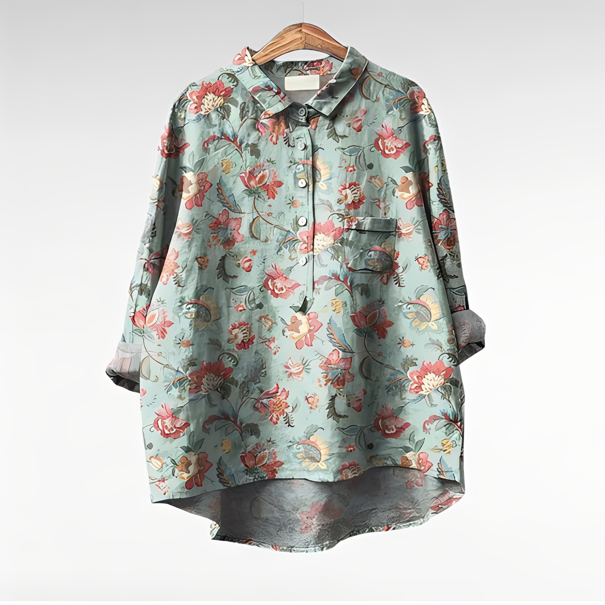 Karley - Chemisiers à fleurs classiques pour femmes