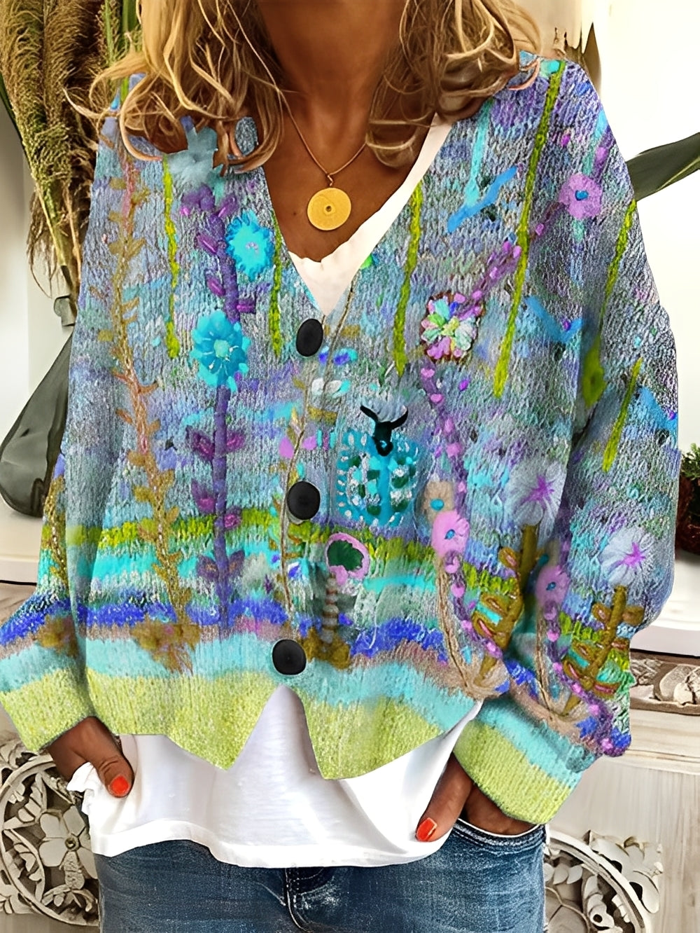 Daphné - Pull confortable et coloré pour femmes