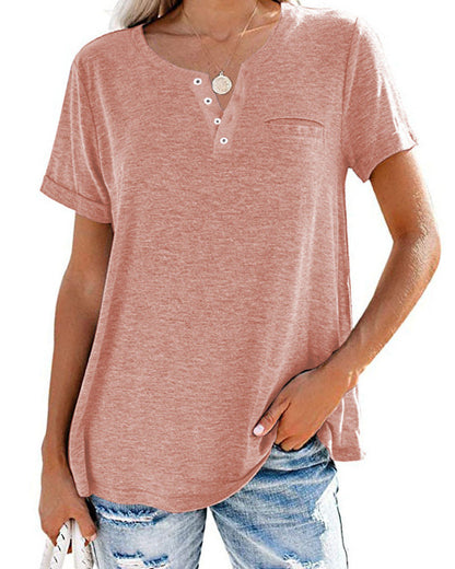 Élodie – Chemise Femme Manches Courtes