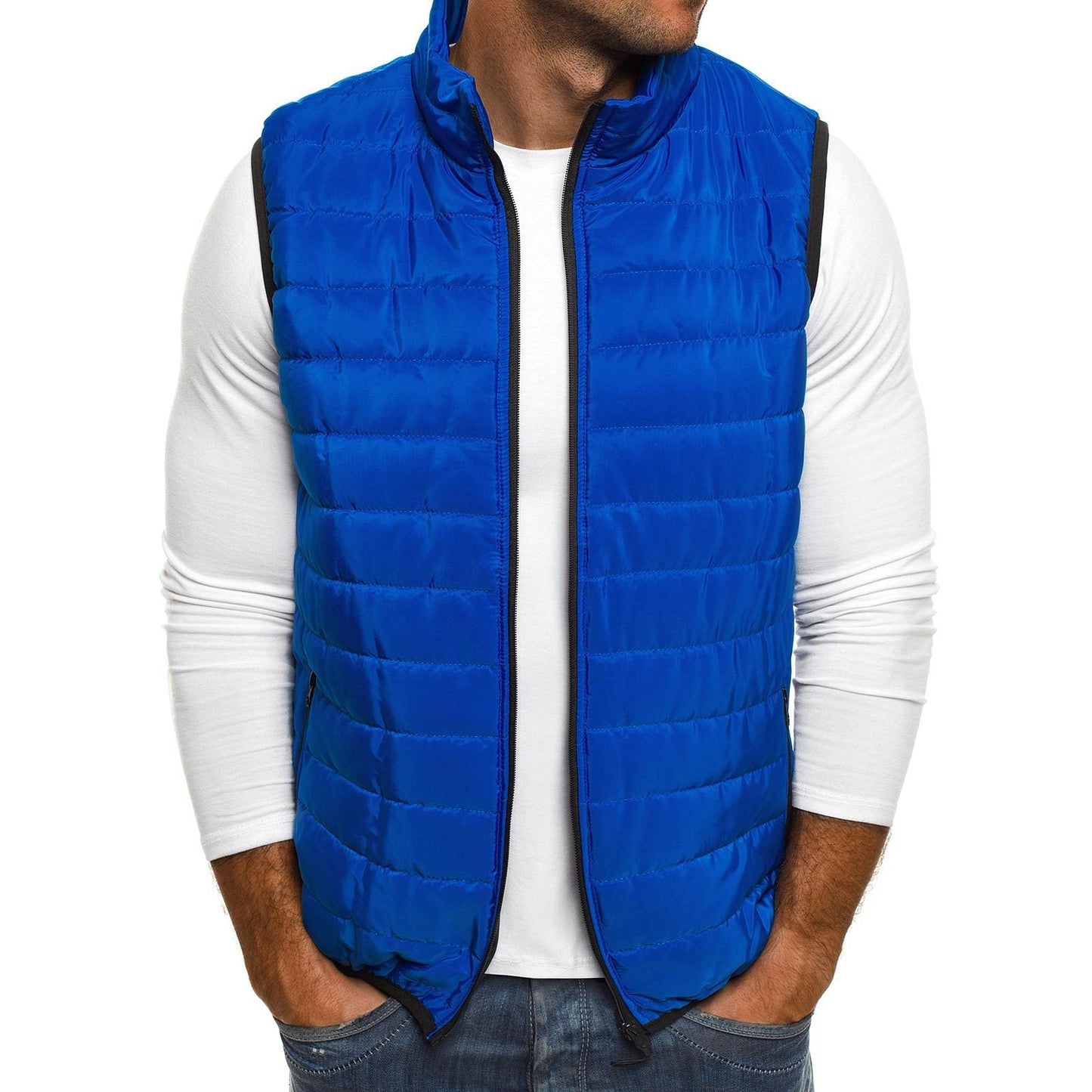 Keith - Gilet chic Veste-Coquille pour hommes