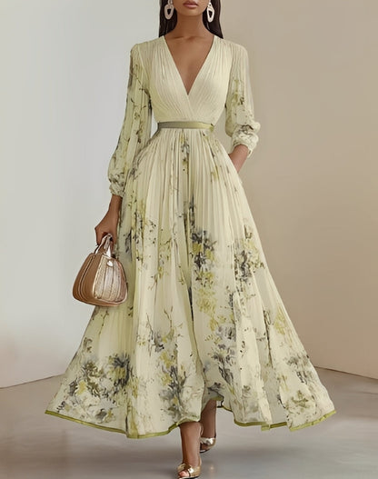 Jane - Elegantes Kleid mit Blumenmuster für Damen