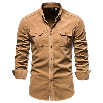 Colbert - Chemise à Manches Longues Essentielle pour Hommes
