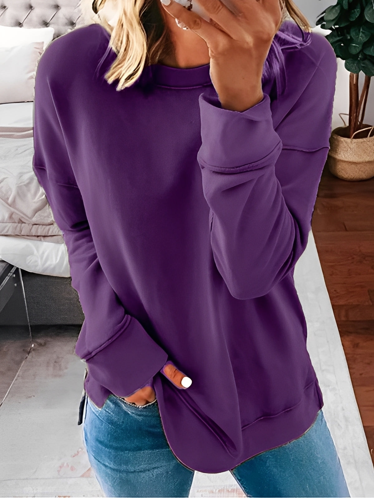 Charnette - Sweat vintage confortable pour femmes