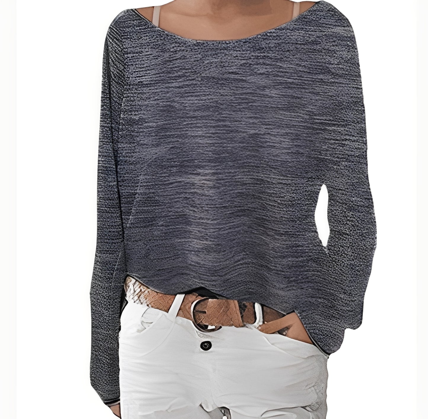 Béatrice - Pull-over en maille fine pour femme