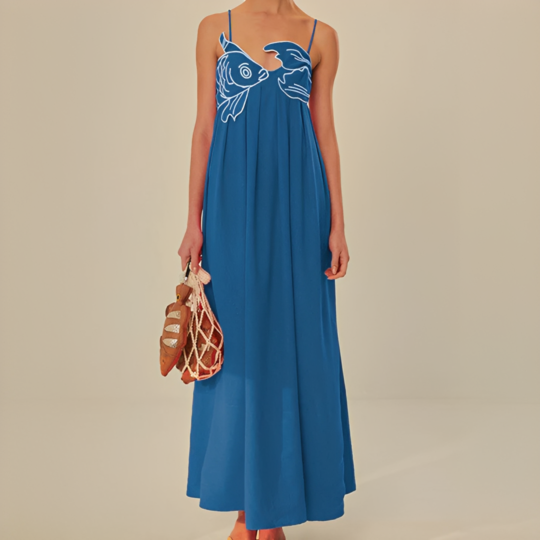 Euna - Robe Cami Élegante