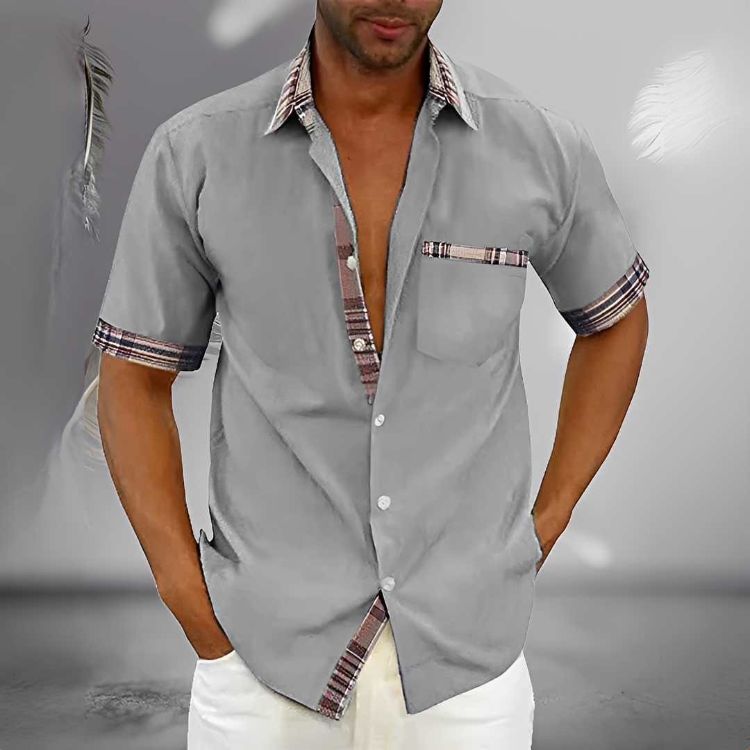 Henrick - Une chemise d'été élégante et confortable pour homme