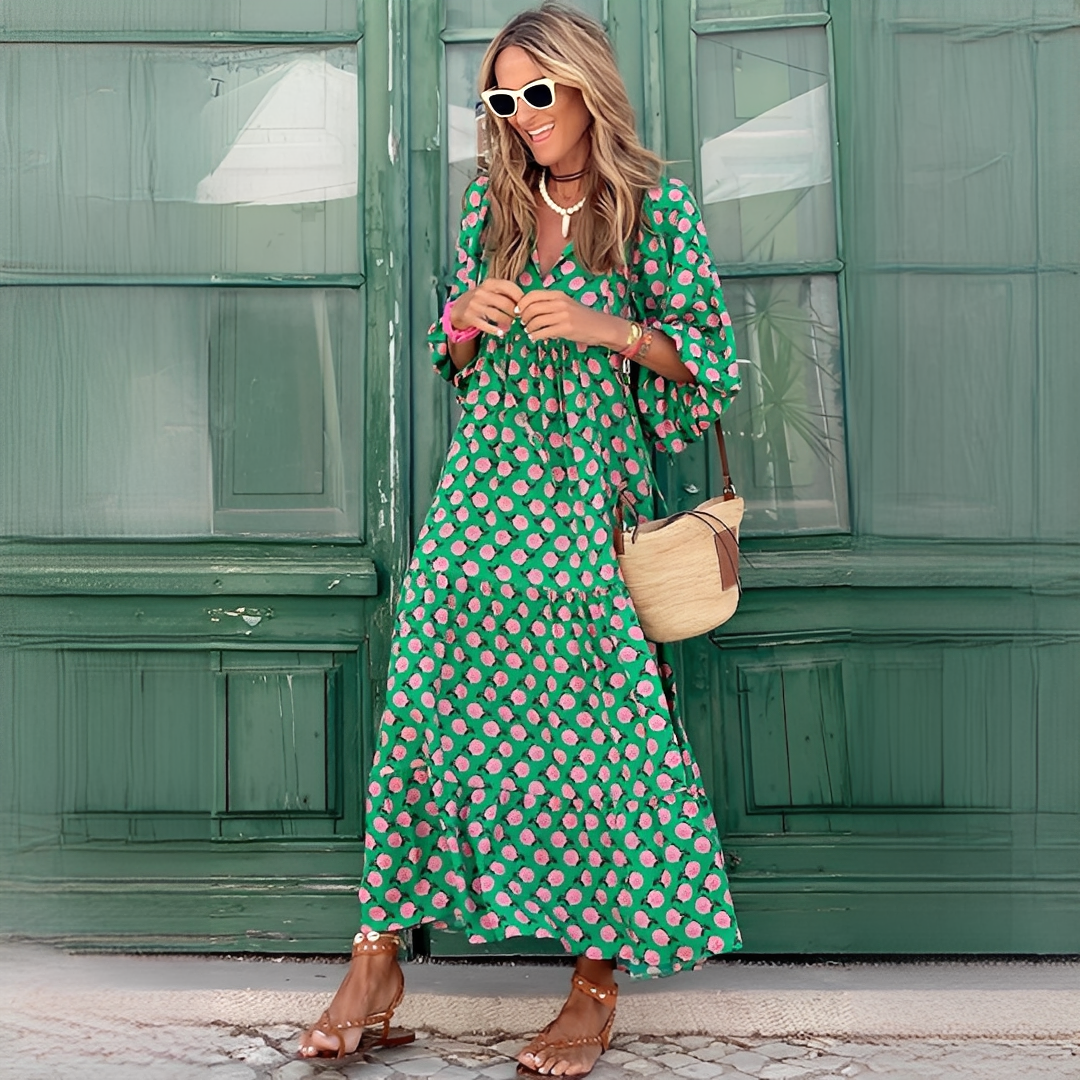 Menchie - Robe longue bohème pour femmes