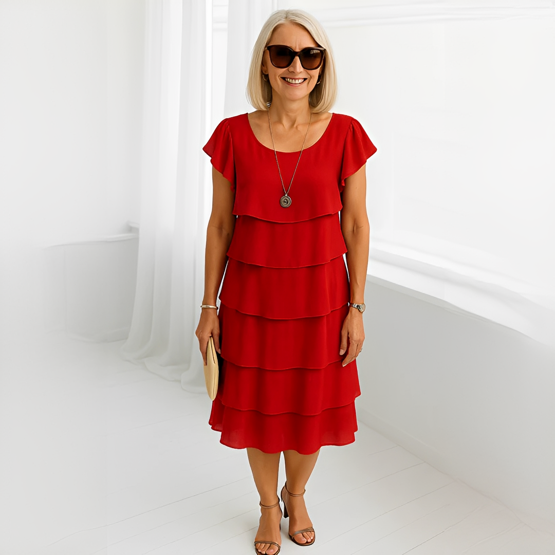 Keren - Robe midi chic