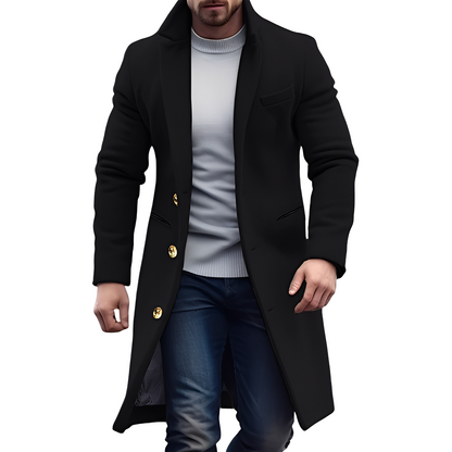 Reilly - Joli manteau en laine pour homme
