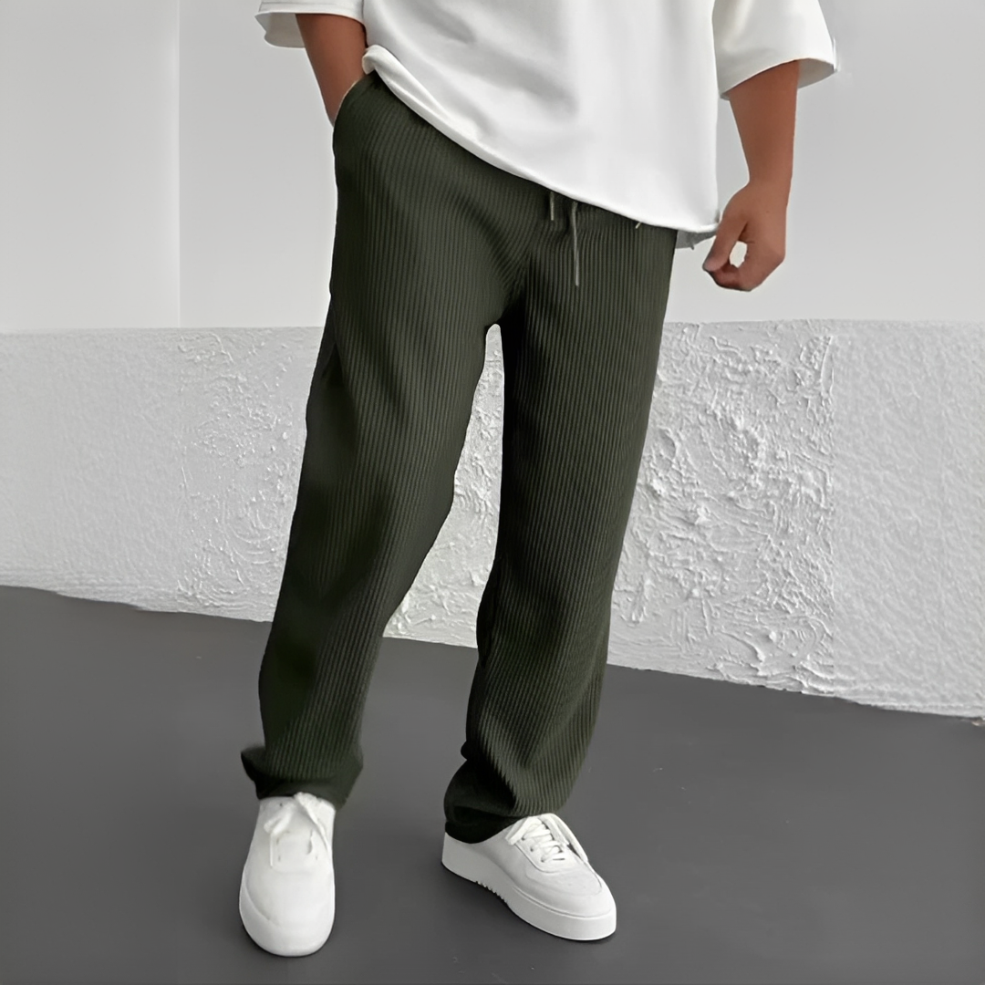 Derick - Pantalon décontracté tendance pour homme