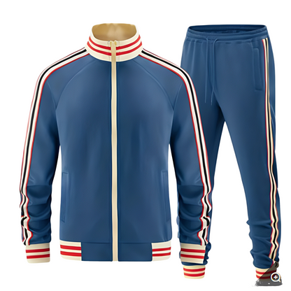 Cullen - Ensembles de sport élégants à rayures pour hommes