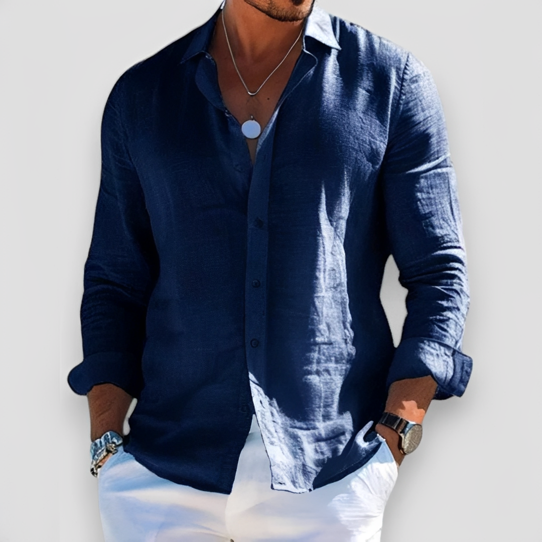 Keanu - Chemise d'été classique pour homme