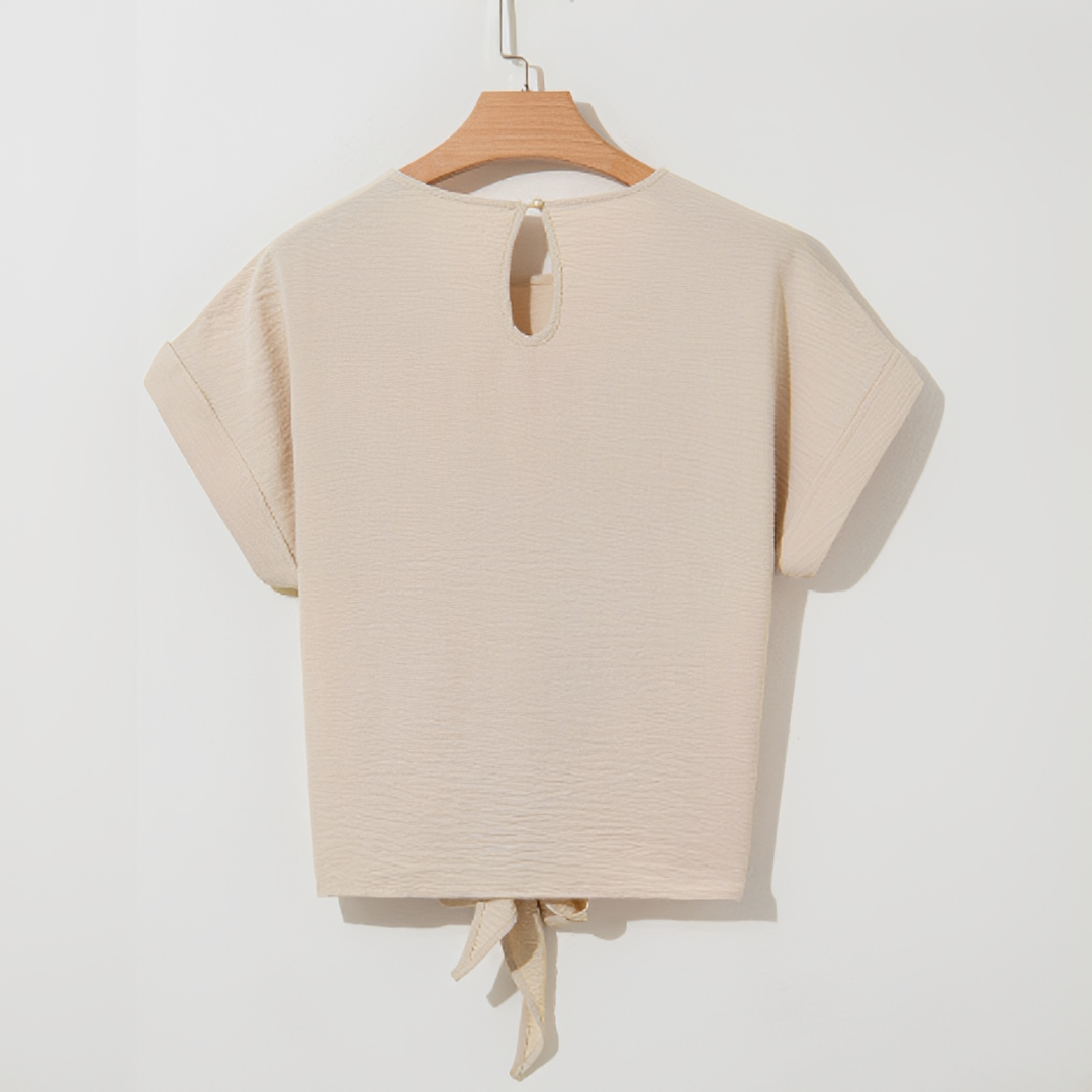 Kalea - Blouse élégante à manches courtes