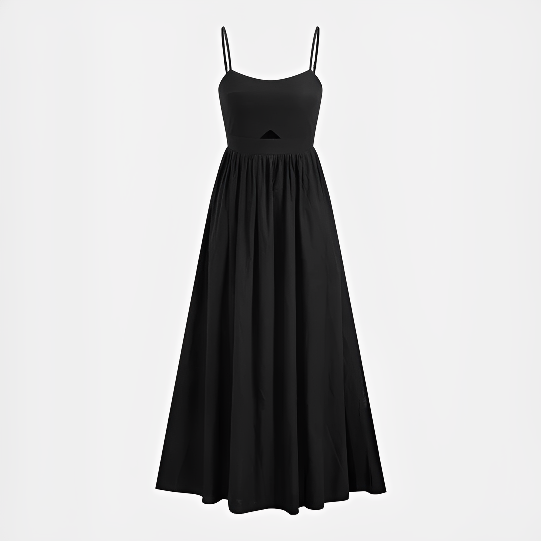 Meadel - Robe longue chic sans manches