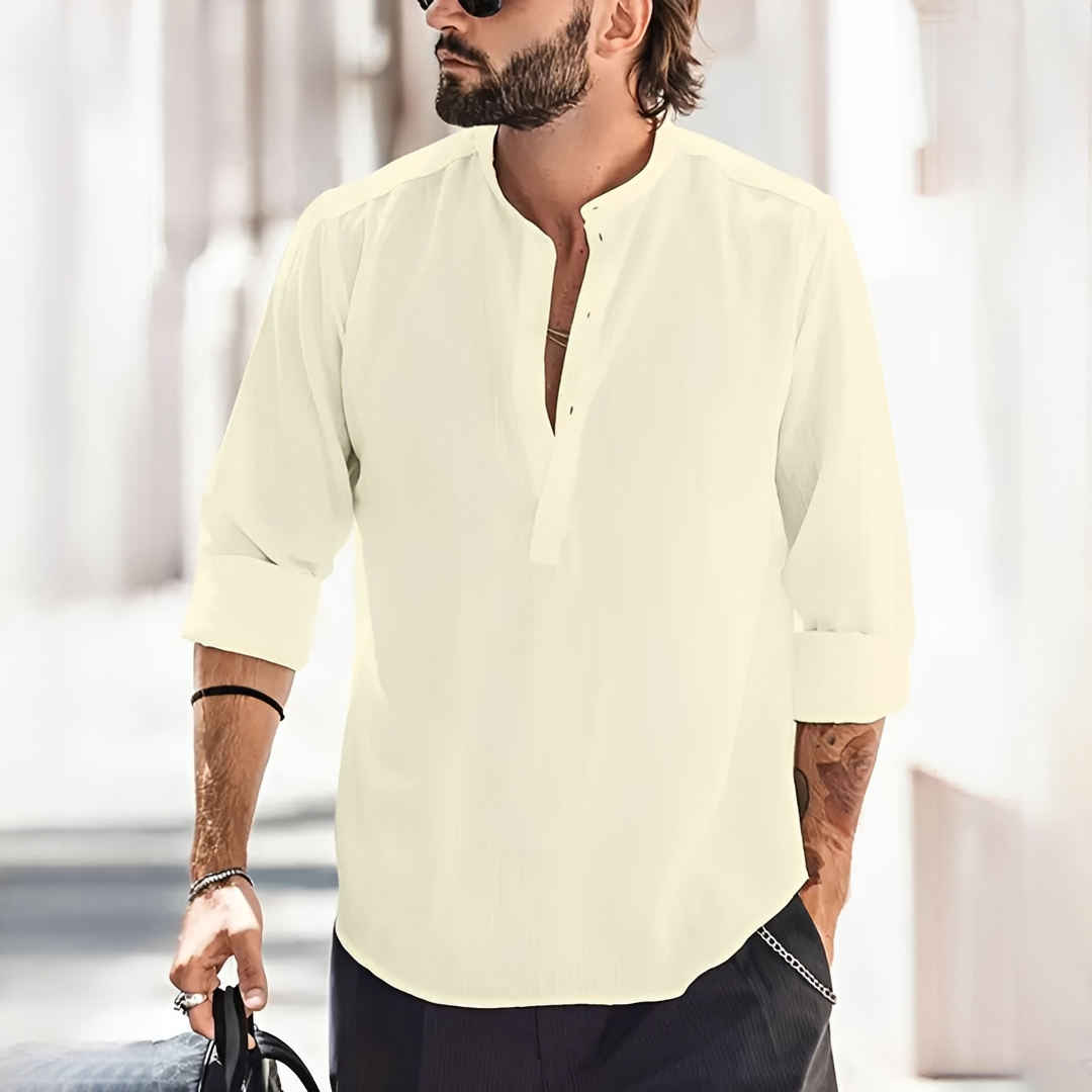 Enrico - Chemise d'été légère et tendance pour homme