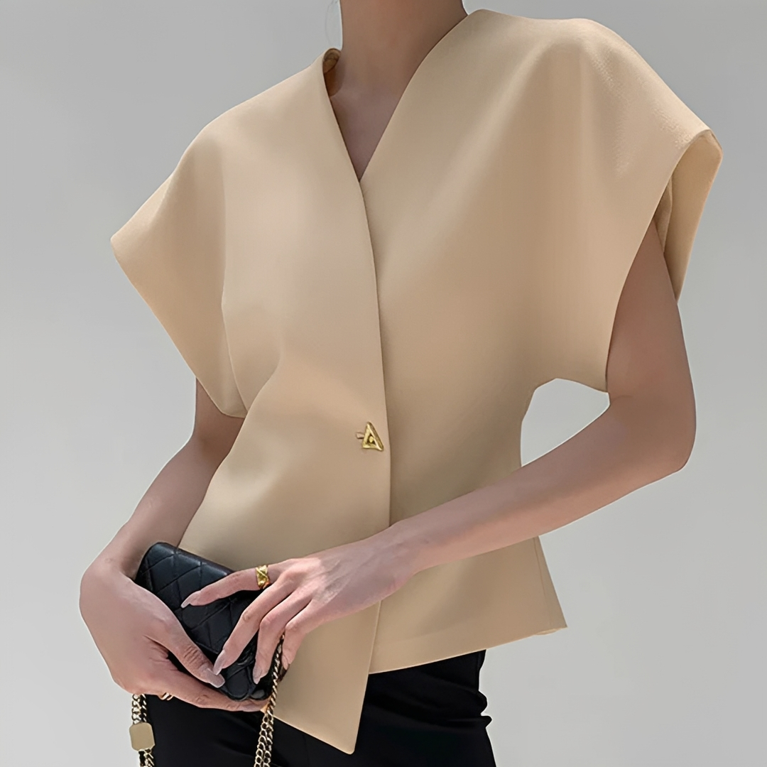 Ariella - Blouse élégante à col en V