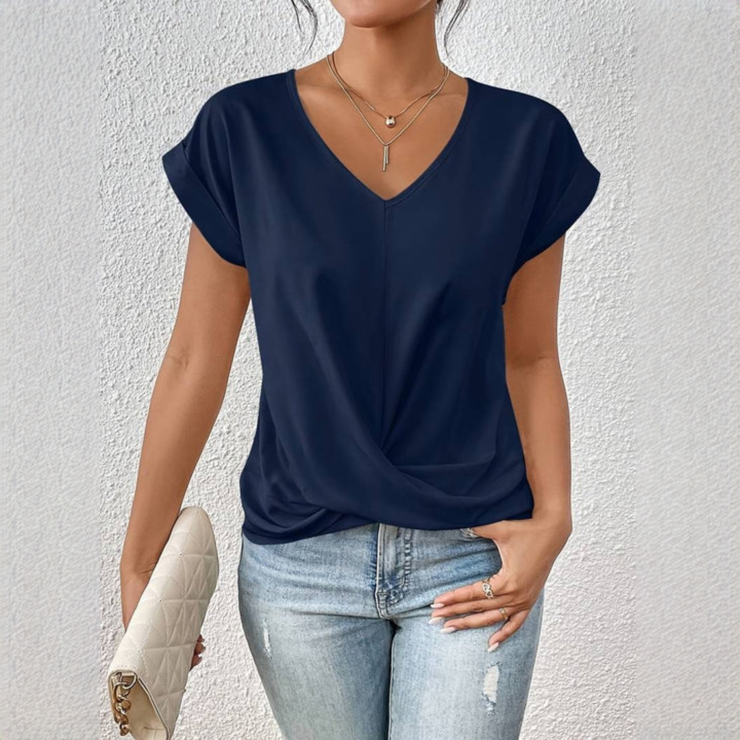 Jayva - T-shirt d'été élégant pour femmes