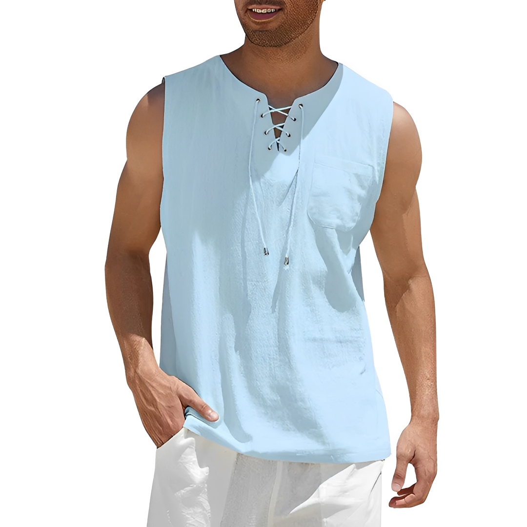 Junziem - Chemise d'été légère et tendance pour homme