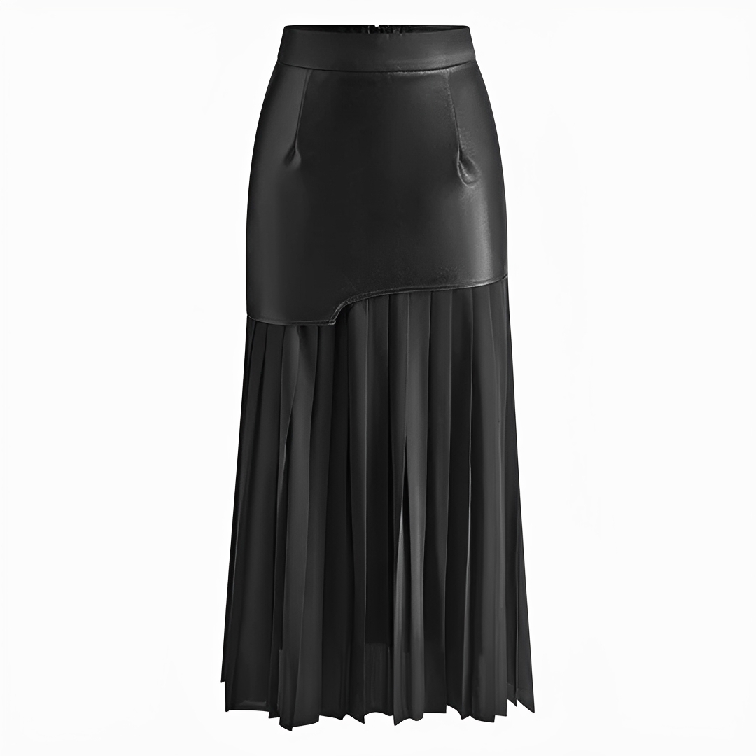 Venedita - Jupe maxi asymétrique