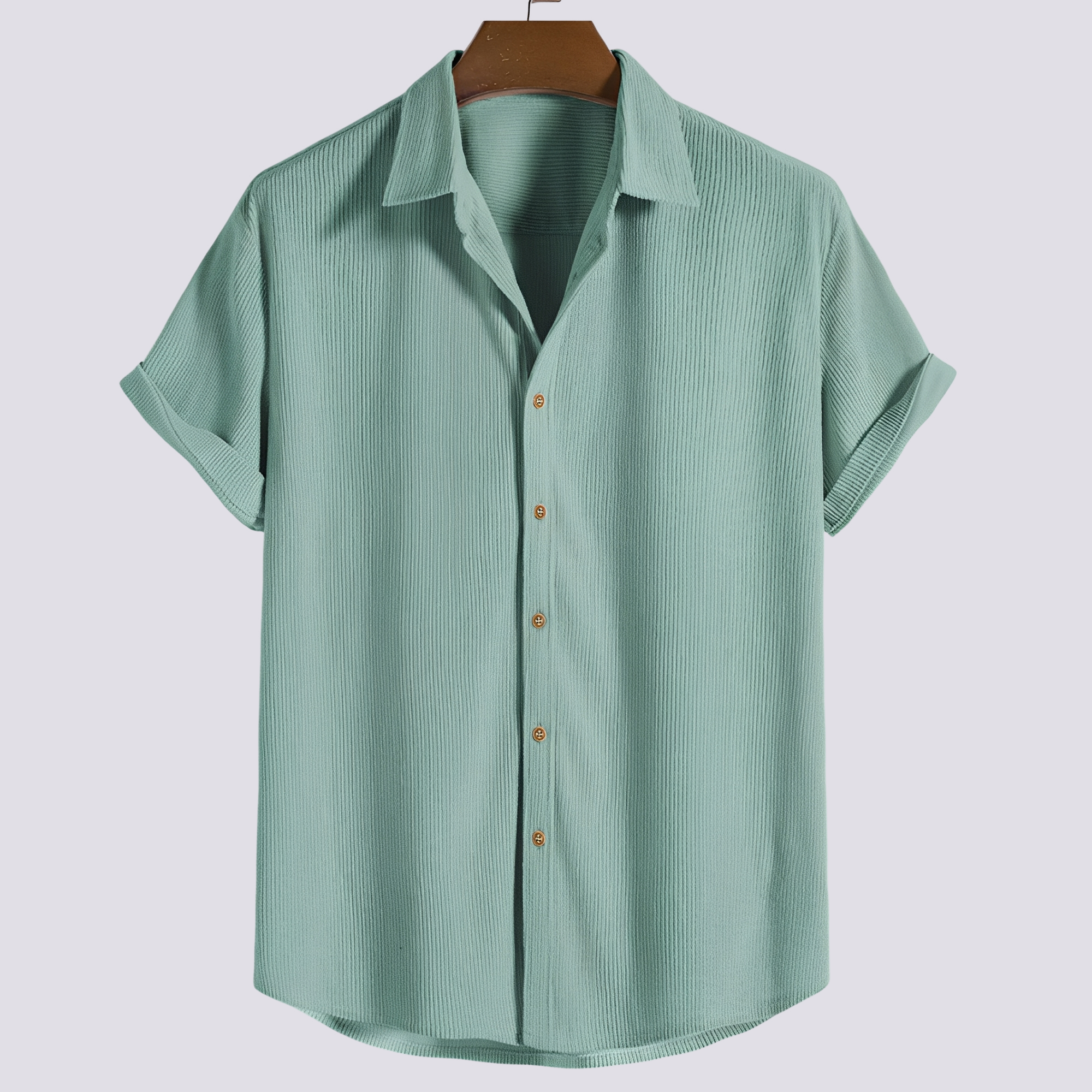 Kierce - Chemise homme à motif décontracté