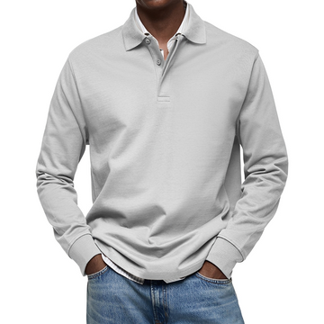 Argus - Polo à manches longues pour homme