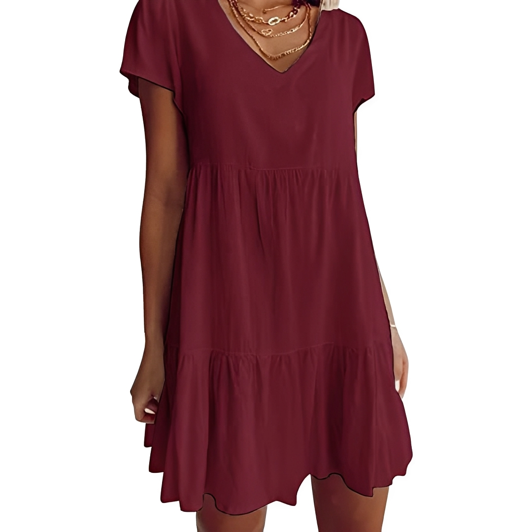 Judith - Mini Robe Décontractée Ample