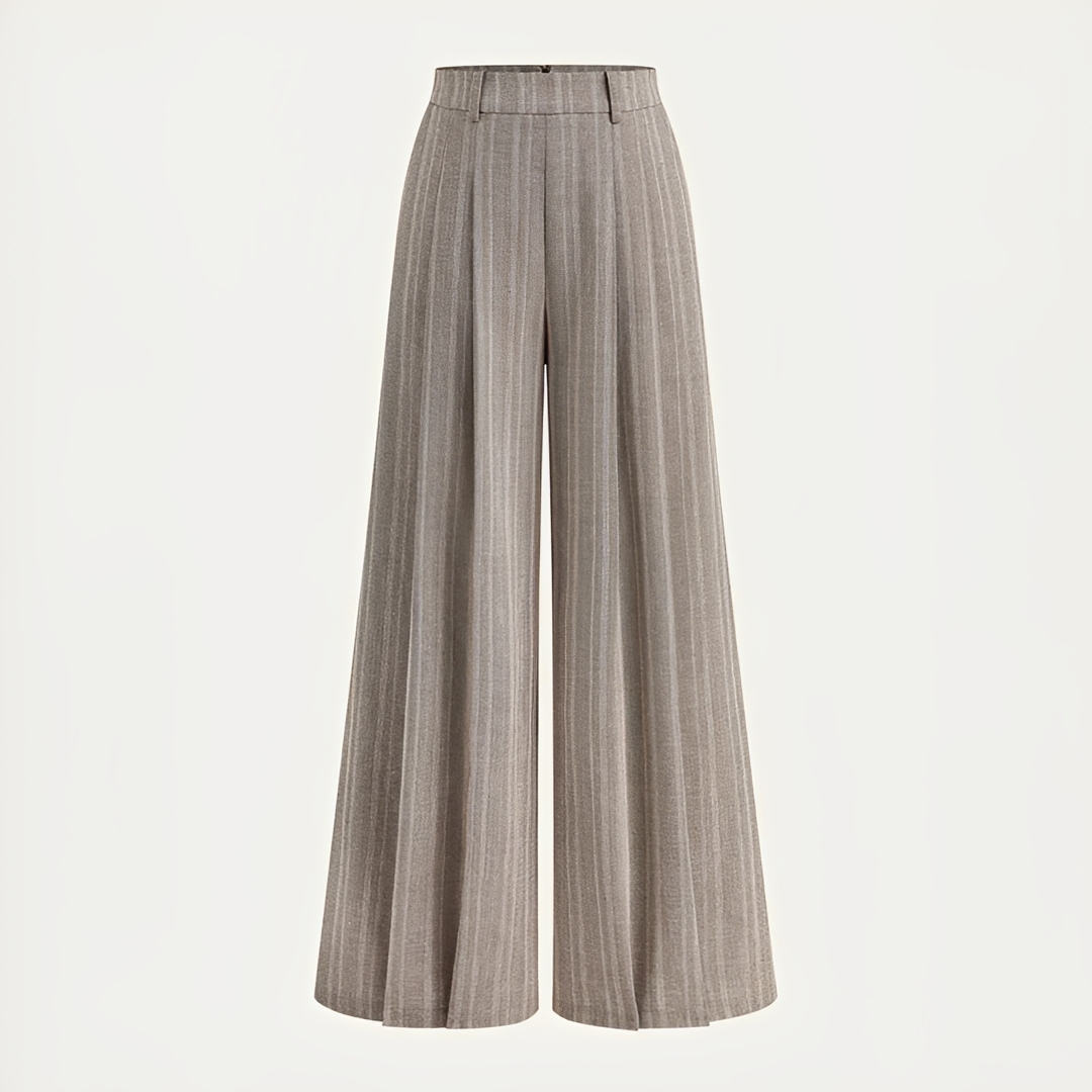 Brylee - Pantalon Décontracté à Jambes Larges