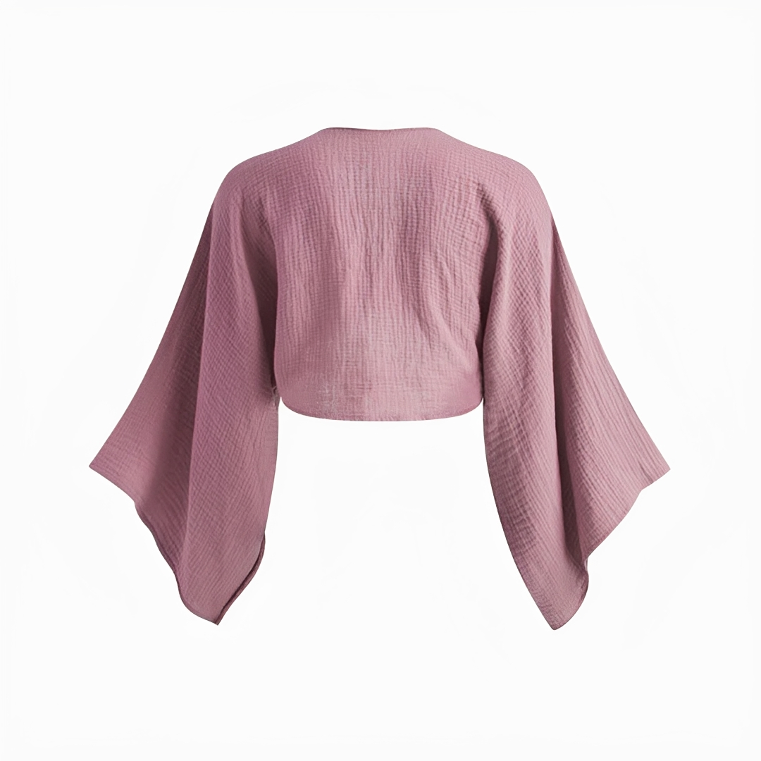 Arabella - Blouse Élégante à Nœud Devant