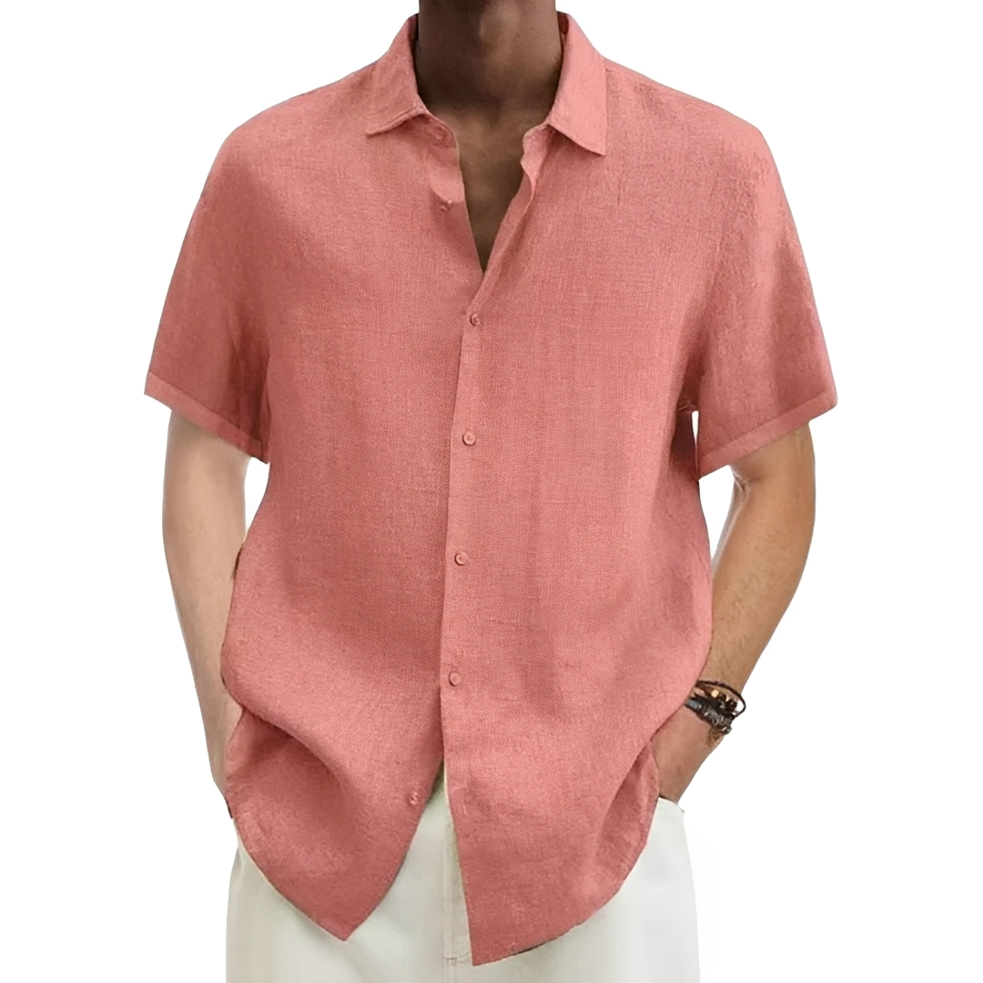 Aamon - Chemise d'été respirante pour homme