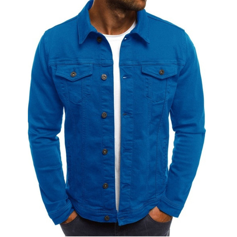 Roland – Veste décontractée en jean pour homme