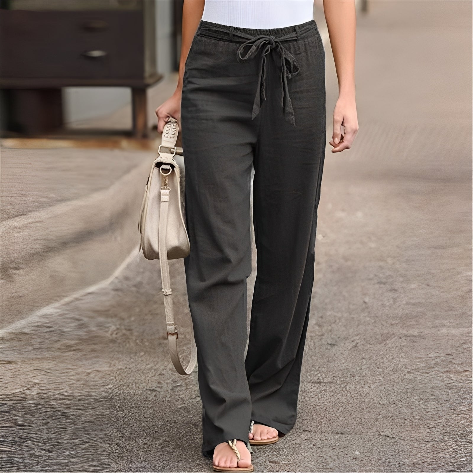 Claudine - Un pantalon d'été tendance pour femme