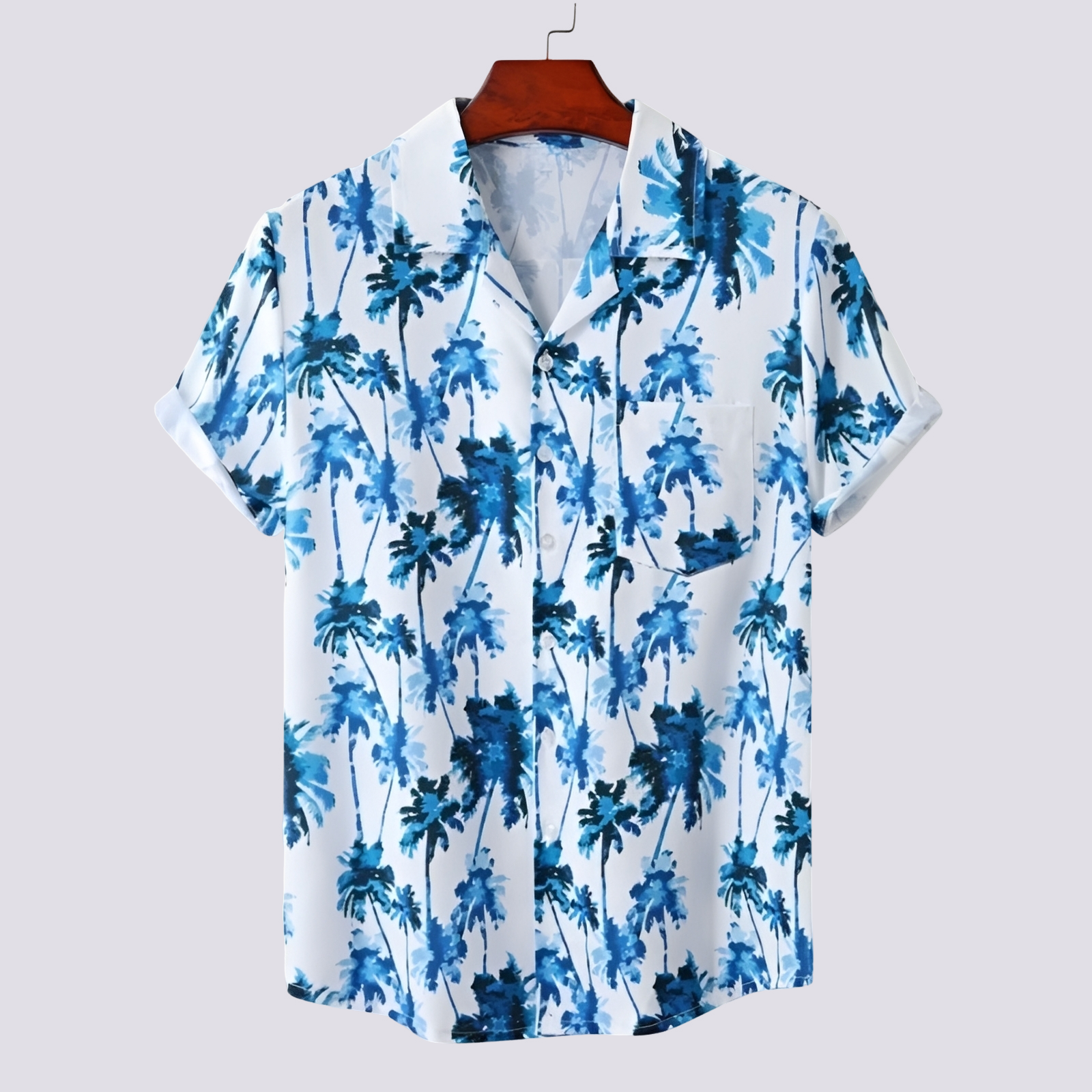 Ronan - Chemise homme élégante à motif hawaïen