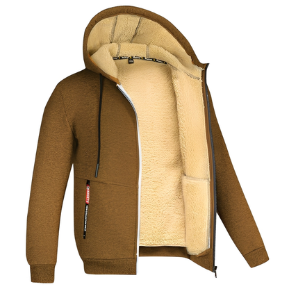 Raphael - Warm, with fleece-lined hood for men