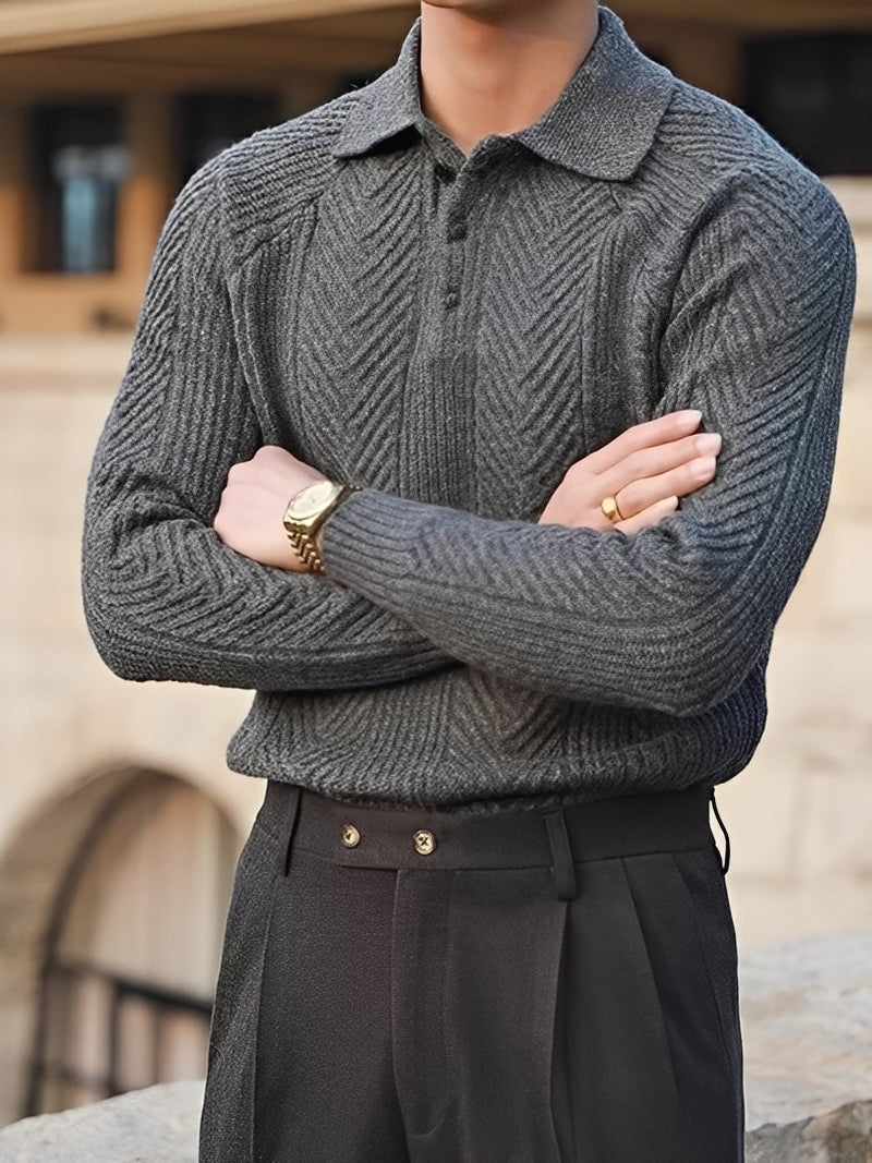 Weston - Pull texturé élégant pour hommes