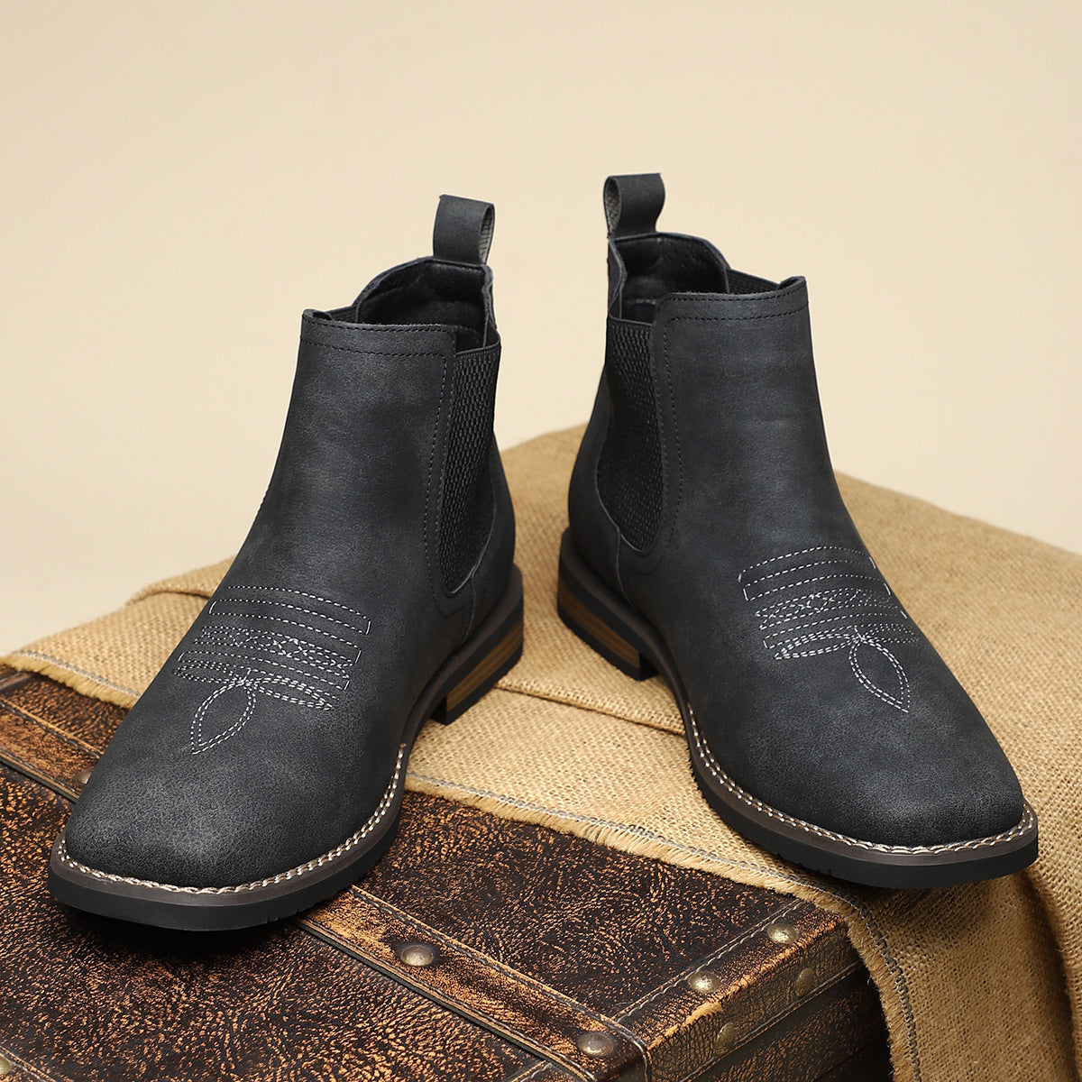 Carson - Bottes Chic Mi-Mollet
