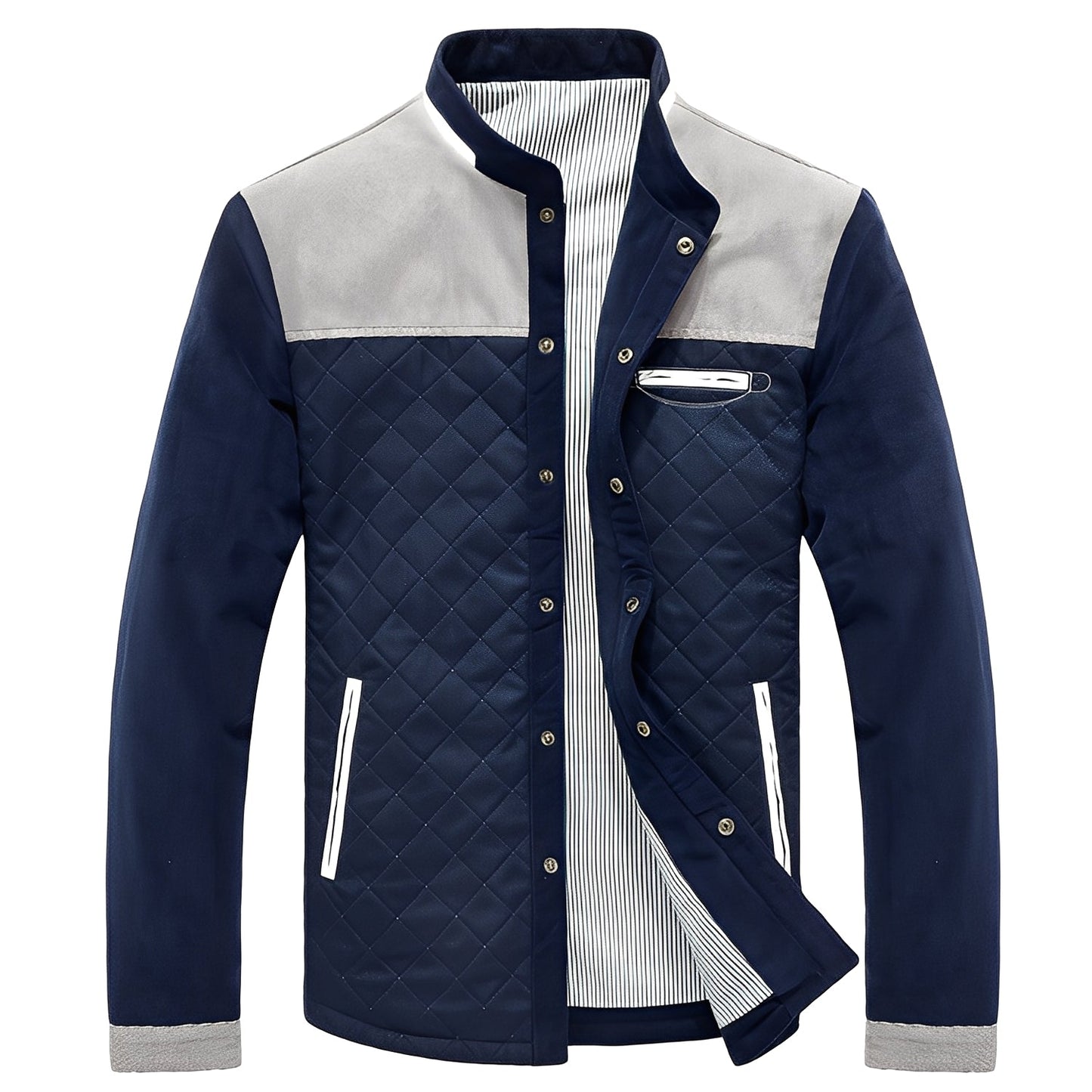 Duncan - Veste patchwork moderne pour hommes