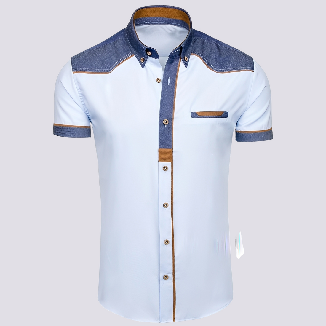 Frank - Polo en denim chic pour femmes