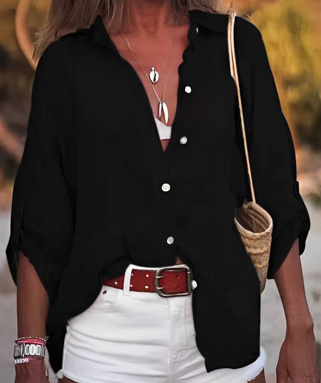 Joyce - Blouse large et décontractée pour femmes