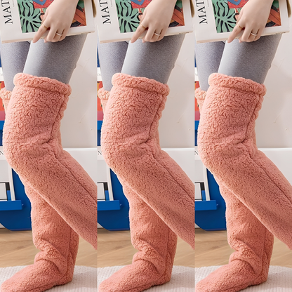 Camellia - Chaussettes longues et chaudes d'hiver pour femmes