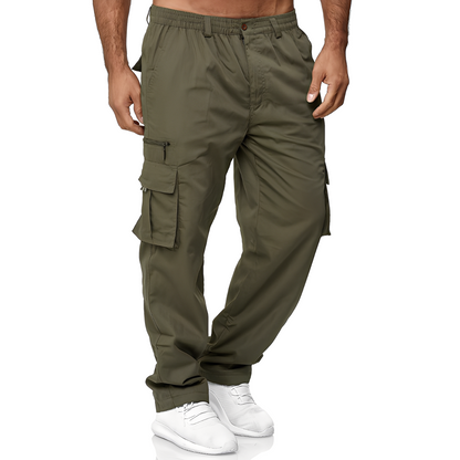 Randolf - Pantalon cargo large et relax pour hommes